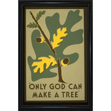 Only God-VINAPP122836 Framed Print 19.5"x13" by Vintage Apple Collection