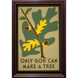 Only God-VINAPP122836 Framed Print 19.5"x13" by Vintage Apple Collection