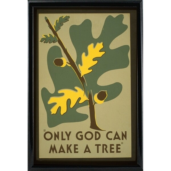 Only God-VINAPP122836 Framed Print 19.5"x13" by Vintage Apple Collection