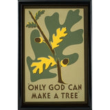 Only God-VINAPP122836 Framed Print 19.5"x13" by Vintage Apple Collection