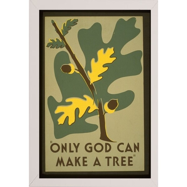 Only God-VINAPP122836 Framed Print 19.5"x13" by Vintage Apple Collection
