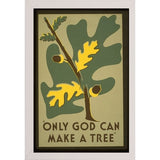 Only God-VINAPP122836 Framed Print 19.5"x13" by Vintage Apple Collection
