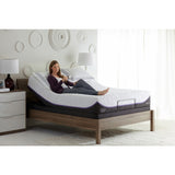 Optimum by Sealy Posturepedic Inspiration Gold Plush King-size Mattress Set - White