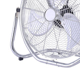 Optimus 20 Inch Grade Oscillating High Velocity Fan with Chrome Grill
