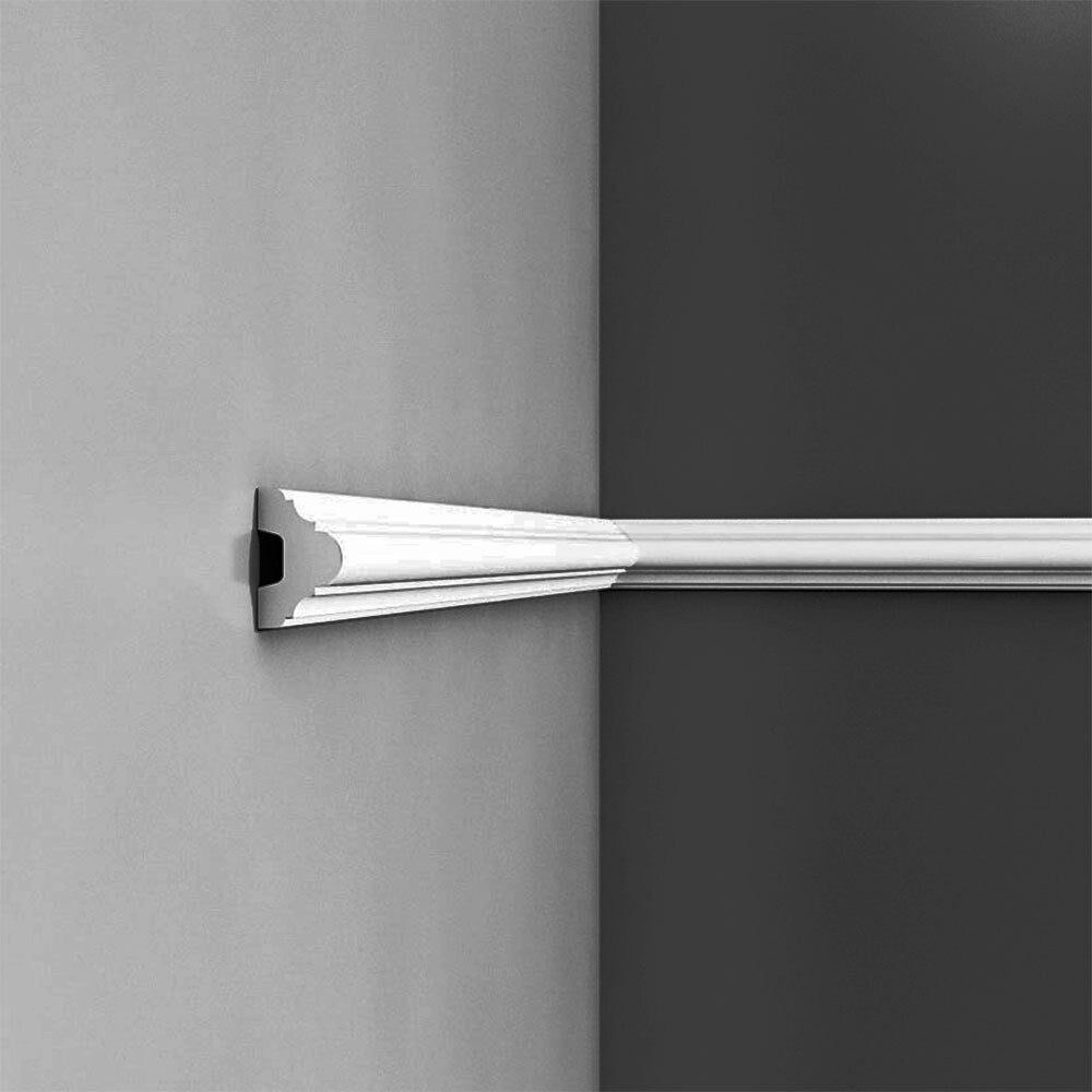 Orac Decor Polyurethane Panel/Chair Rail/Wainscot Moulding Primed Whit