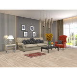 Orange Heriz Serapi Oriental Foyer Rug Handmade Wool Carpet - 2'0" x 3'0"