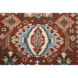 Orange Heriz Serapi Runner Rug Handmade Wool Carpet - 2'6"x 19'9"