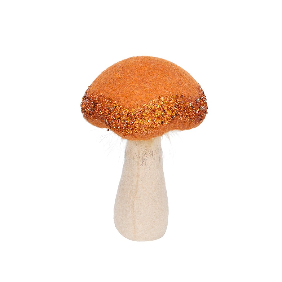 Orange Mushroom Décor