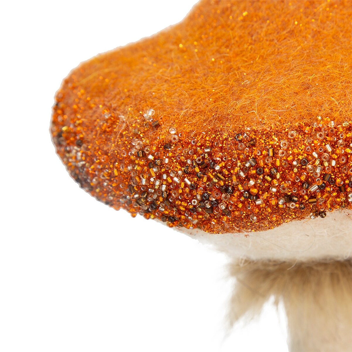 Orange Mushroom Décor