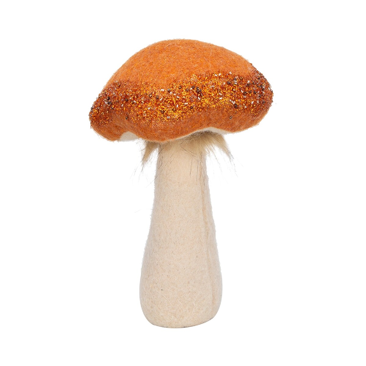 Orange Mushroom Décor