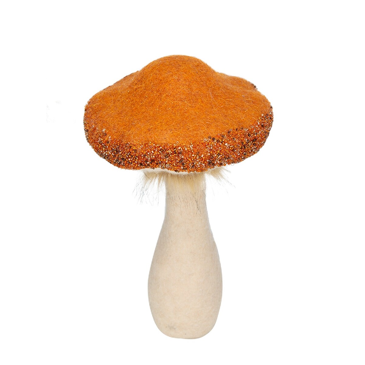 Orange Mushroom Décor