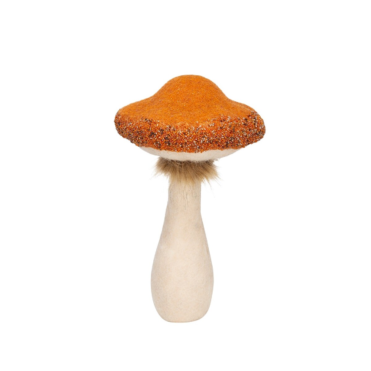 Orange Mushroom Décor