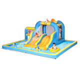 Bouncy House with Dual Slide,Water Guns and Trampolines
