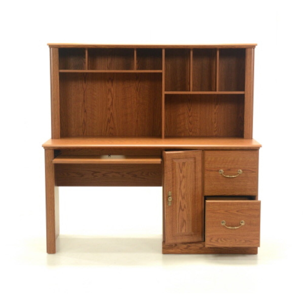 Orchard Hills Collection Computer Desk With Hutch