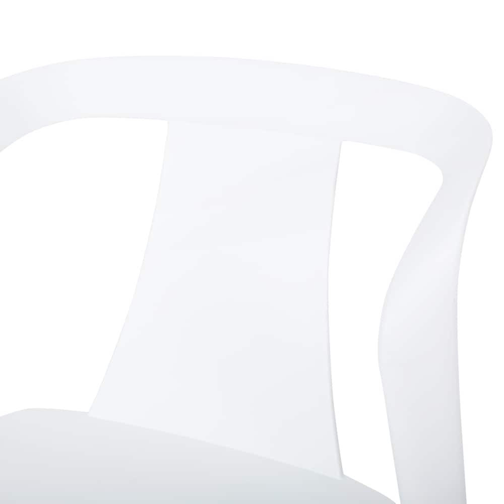 Orchid Outdoor Stacking Dining Chair (Set of 2) by Christopher Knight Home - 21.50" W x 19.50" D x 30.50" H