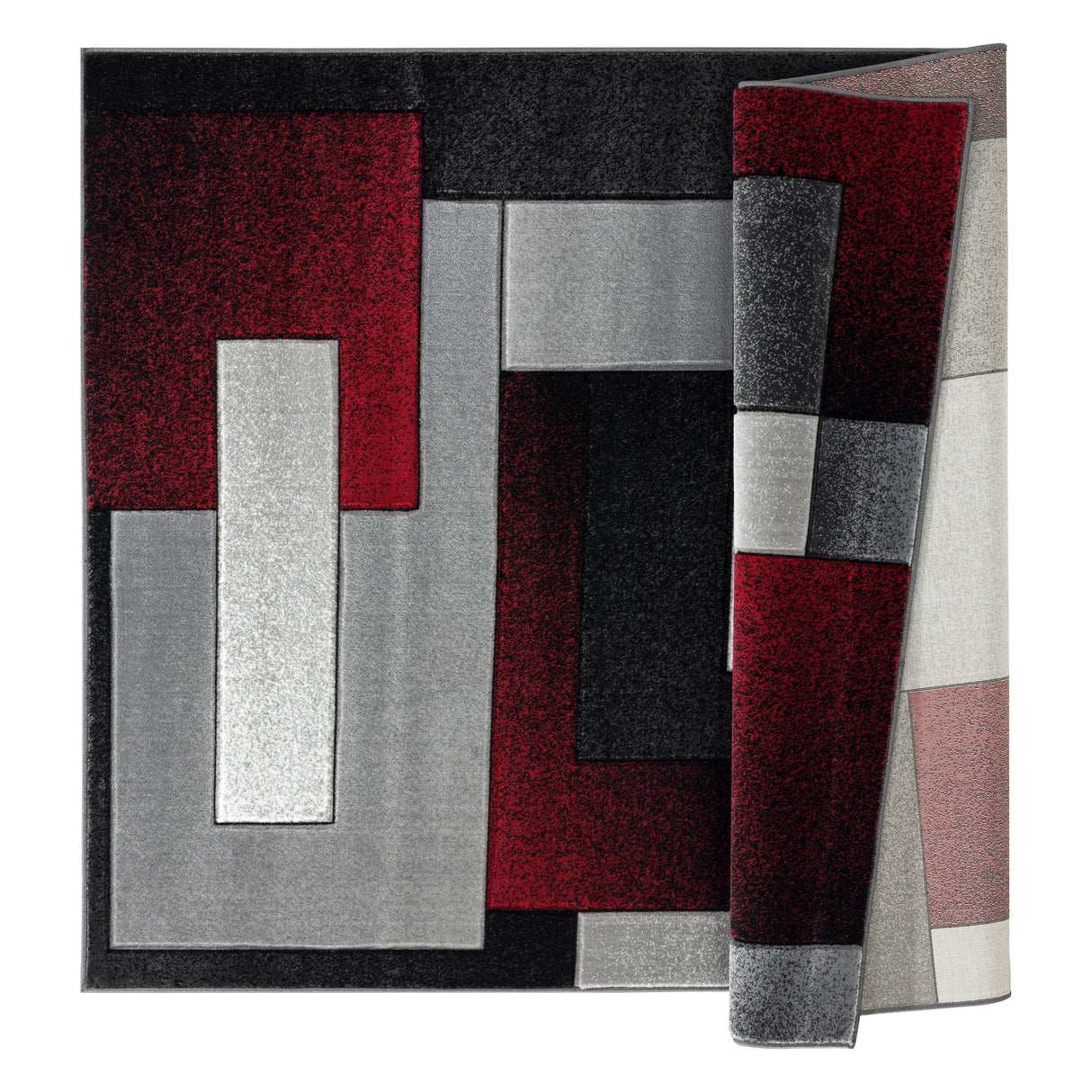 Orelsi Collection Abstract Area Rug
