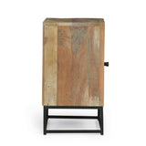 Orem Boho Wooden Night Stand by Christopher Knight Home