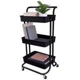 Organize It All 3 Tier Rolling Basket Cart