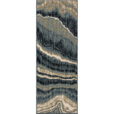 Orian Rugs American Heritage Midnight Marble Blue