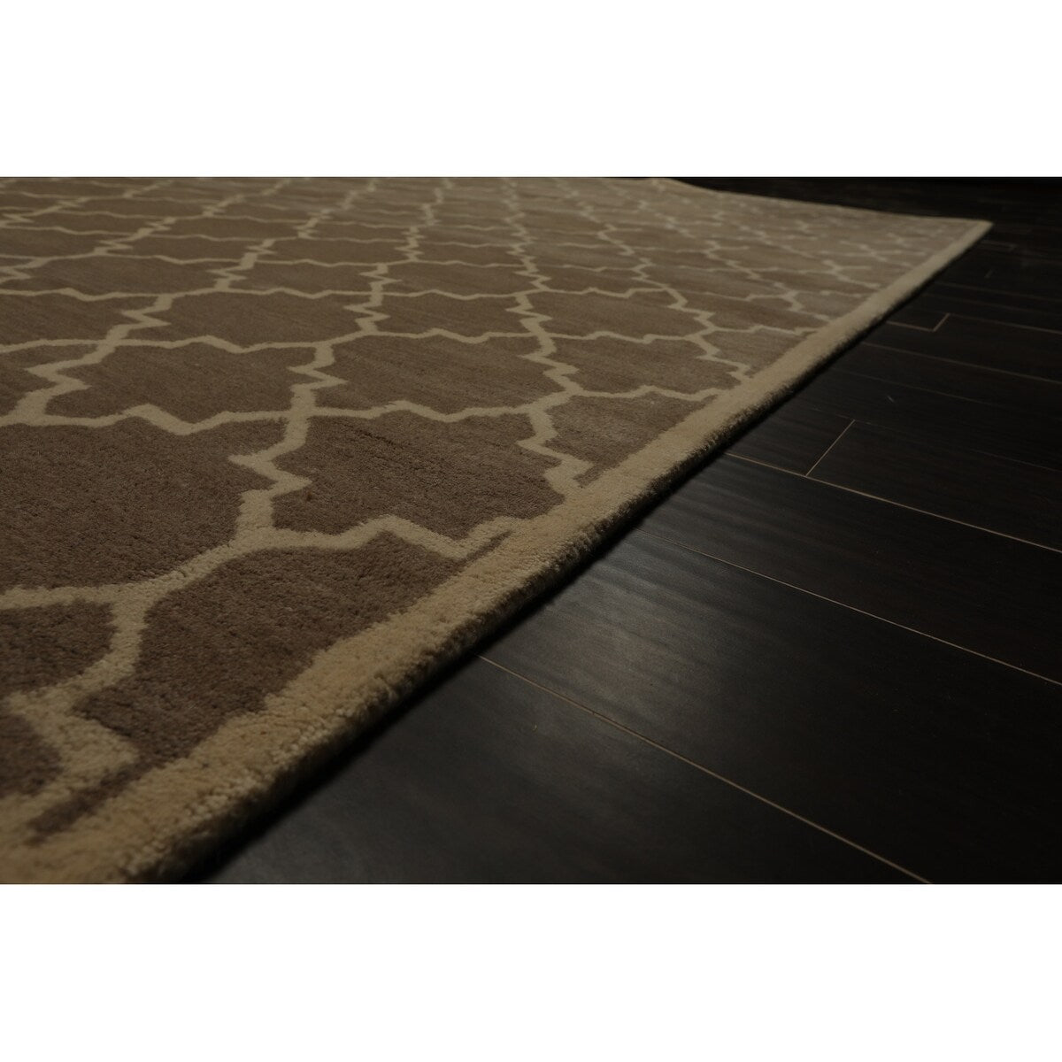 Oriental Area Rug Hand Tufted 100% Wool Contemporary Designer (8'x10') - 8' x 10'