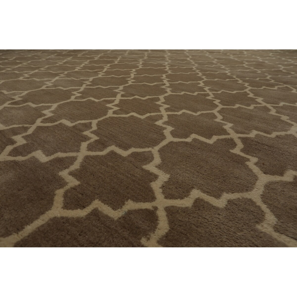 Oriental Area Rug Hand Tufted 100% Wool Contemporary Designer (8'x10') - 8' x 10'