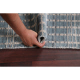 Oriental Contemporary Gabbeh Wool Area Rug Hand-knotted Foyer Carpet - 4'1" x 6'2"