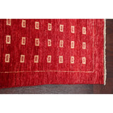 Oriental Gabbeh Kashkoli Hallway Runner Rug Wool Hand-knotted Carpet - 2'8" x 10'1"