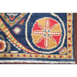 Oriental Kazak-Chechen Hand Knotted Pakistan Wool Area Rug - 3'11" x 2'8"
