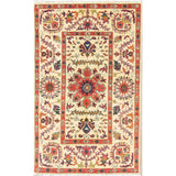 Oriental Kazak-Chechen Hand Knotted Southwestern Pakistan Area Rug - 3'11" x 2'8"