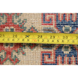 Oriental Kazak Hand Knotted Wool Carpet Traditional Pakistani Area Rug - 5'11" x 3'10"