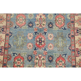 Oriental Kazak Hand Knotted Wool Carpet Traditional Pakistani Area Rug - 5'11" x 3'10"
