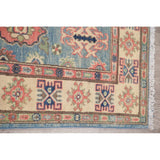 Oriental Kazak Hand Knotted Wool Carpet Traditional Pakistani Area Rug - 5'11" x 3'10"