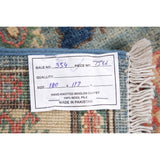 Oriental Kazak Hand Knotted Wool Carpet Traditional Pakistani Area Rug - 5'11" x 3'10"