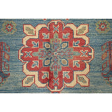 Oriental Kazak Traditional Hand-Knotted Wool Pakistani Area Rug - 10'0" x 7'11"