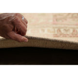 Oriental Medallion Muted Distressed Hand Knotted Persian Area Rug - 12'11" x 9'11"