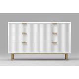 Origins by Alpine Casey 6 Drawer Dresser in White