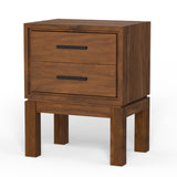 Origins by Alpine Nova 2 Drawer Nightstand