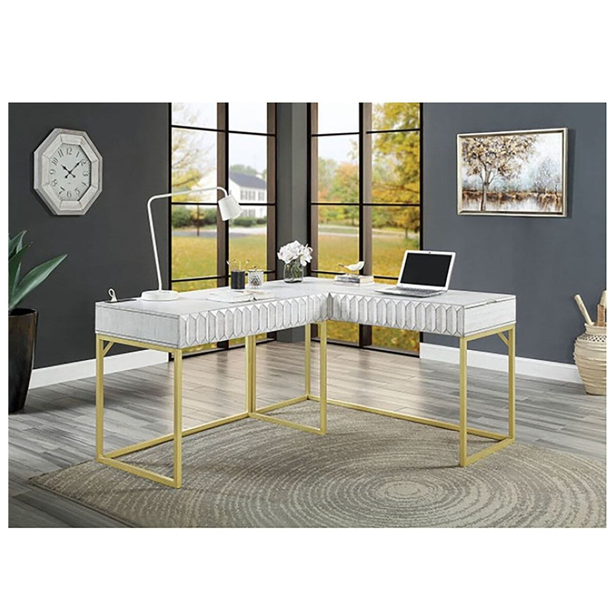 Oroake Corner Desk
