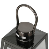 Osprey Modern 15" Stainless Steel Lantern by Christopher Knight Home