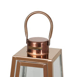 Osprey Modern 15" Stainless Steel Lantern by Christopher Knight Home