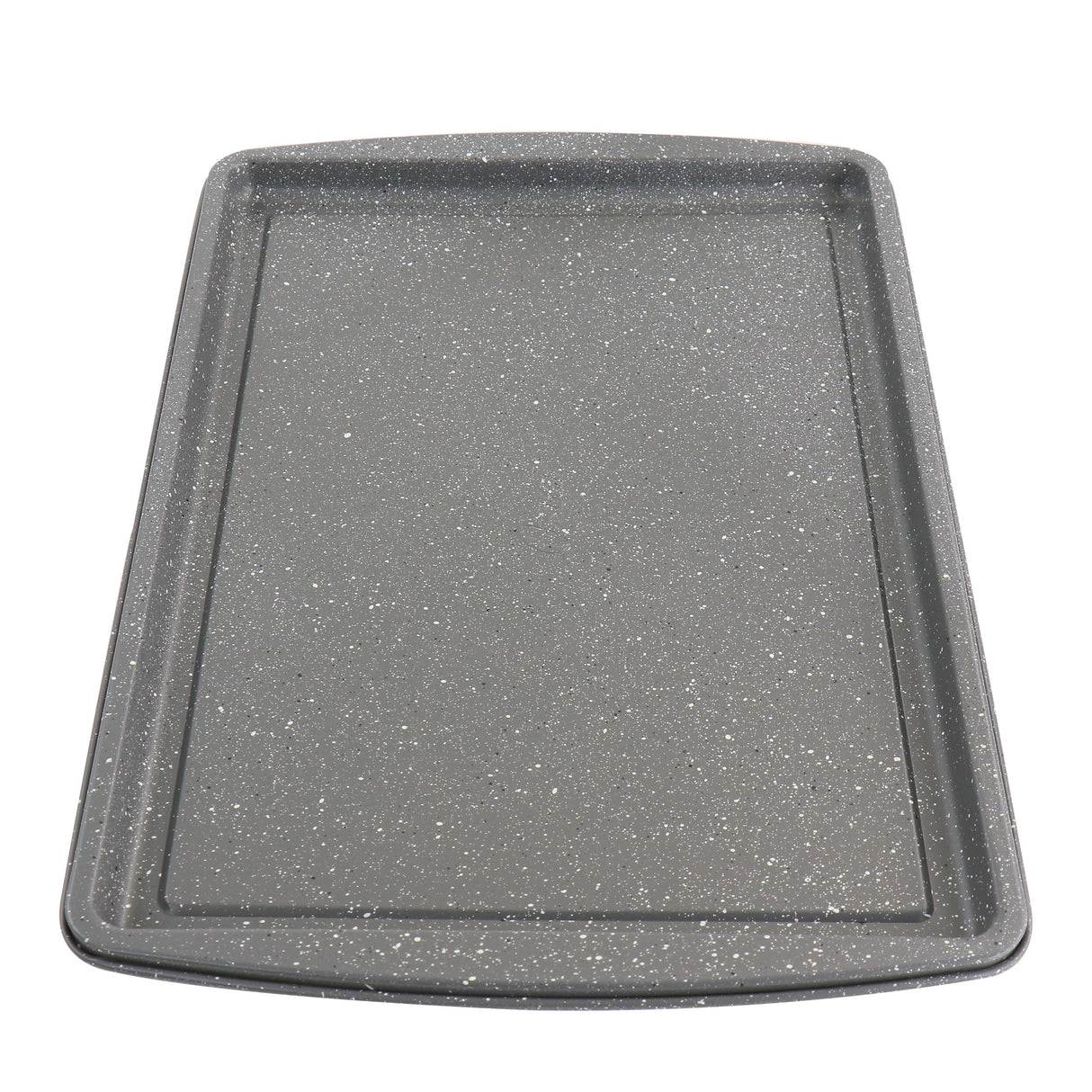 Oster 3 Piece Carbon Steel Cookie Sheet in Greystone - Silver