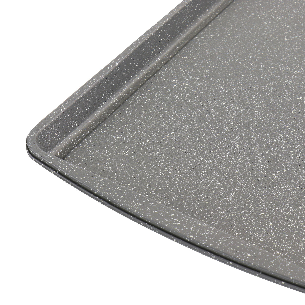 Oster 3 Piece Carbon Steel Cookie Sheet in Greystone - Silver