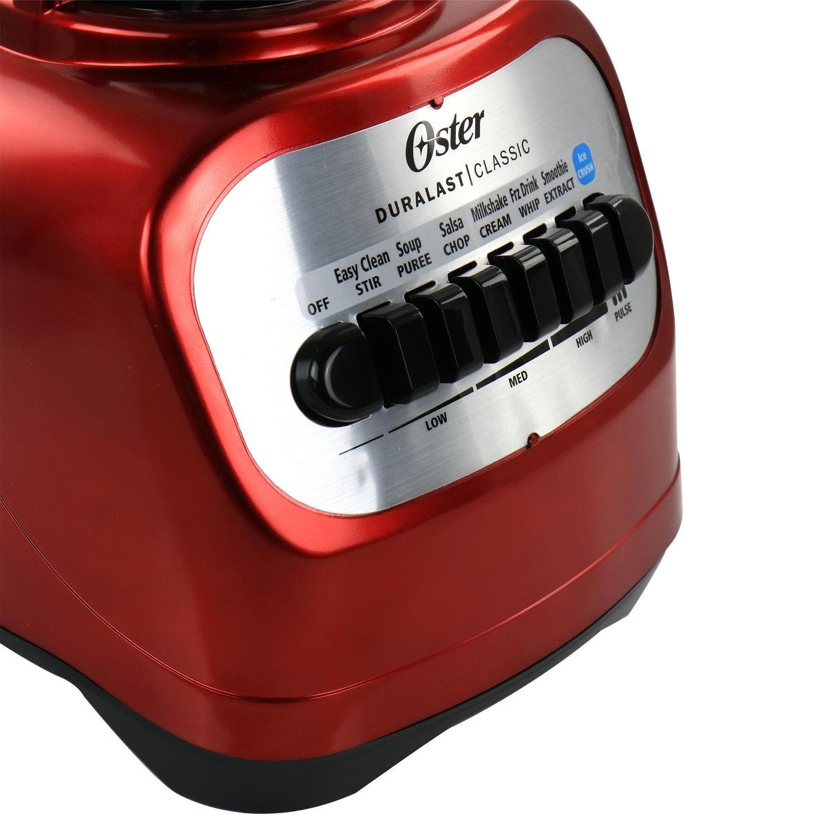 Oster Classic Series 2-in-1 6 Cup Red Blender with smoothie cup