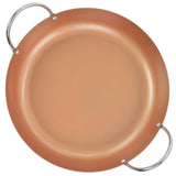 Oster Stonefire Carbon Steel Nonstick 11 Inch Paella Pan in Copper