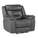 Oswald Leather Power Reclining Chair