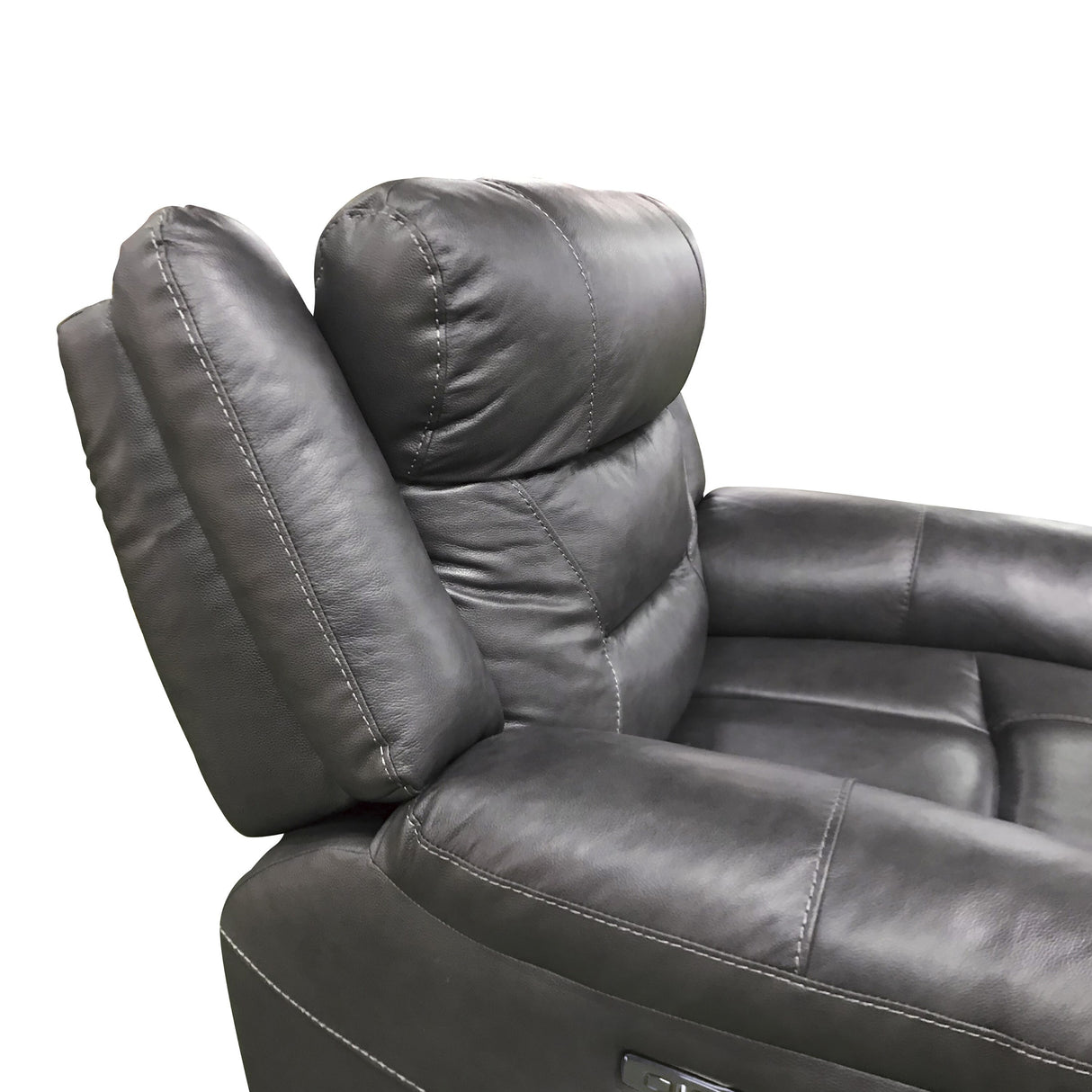 Oswald Leather Power Reclining Chair