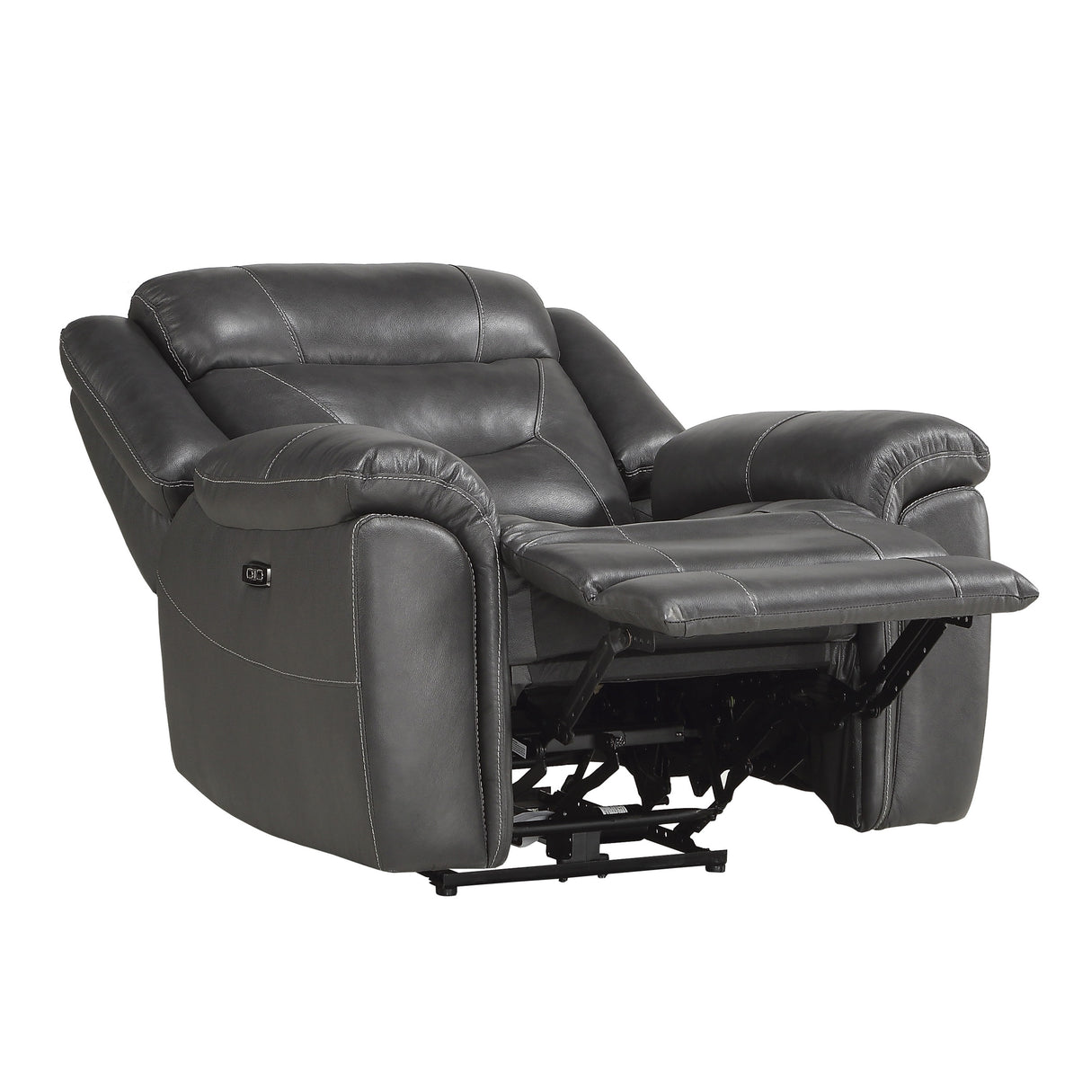 Oswald Leather Power Reclining Chair