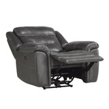 Oswald Leather Power Reclining Chair
