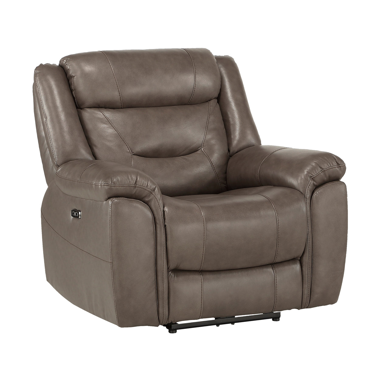 Oswald Leather Power Reclining Chair