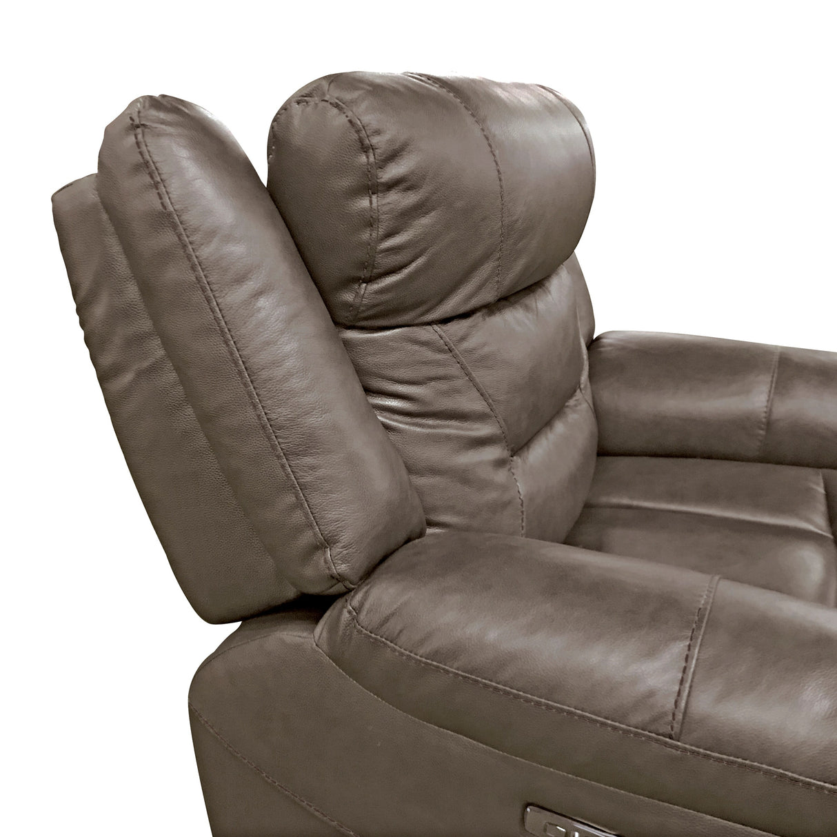 Oswald Leather Power Reclining Chair